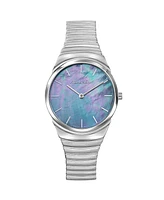 Mathey Tissot Women's Classic Mother of pearl Dial Watch - D1091AN