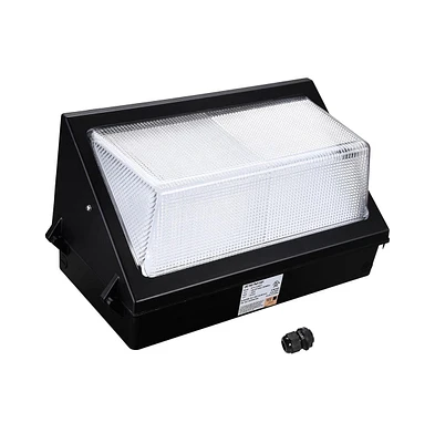 Yescom Commercial 120W Led Wall Pack Light 5000K Waterproof Ul Listed Outdoor Security Fixture