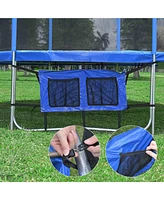 Yescom Trampoline Shoe Bag Bounce Accessory Mesh Pocket Adjustable Strap Outdoor Home