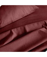 Bare Home Ultra-Soft Double Brushed Sheet Set