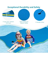 Vebreda 3-Layer Relaxing Tear-proof Water Mat-Blue