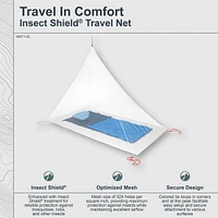 Cocoon Premium - Insect Shield Ultralight Travel Net - Single