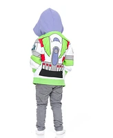 Disney Pixar Toddler Boys Toy Story Buzz Lightyear Fleece Zip Up Hoodie to