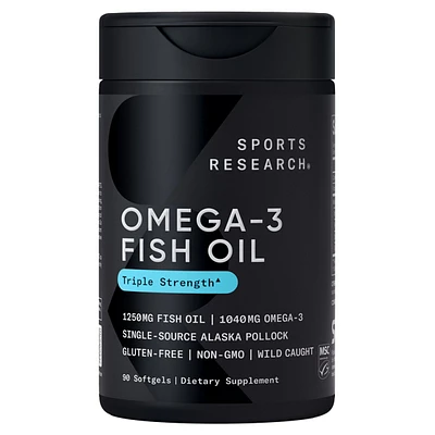 Sports Research Omega-3 Fish Oil Triple Strength