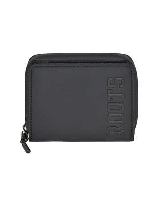 Roots Men's Compact Zip Around Snap Wallet