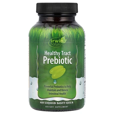 Irwin Naturals Healthy Tract Prebiotic - 60 Liquid Soft