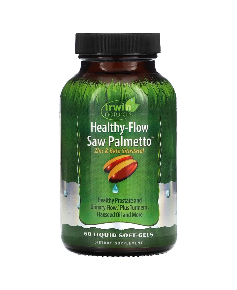 Irwin Naturals Healthy-Flow Saw Palmetto - 60 Liquid Soft