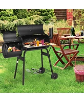 Sugift Outdoor Bbq Grill Barbecue Pit Patio Cooker