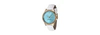 TechnoMarine Women's Tm-822046 MoonSun Quartz 3 Hand Light Blue