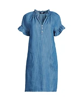 Lands' End Women's Tencel Fiber Shift Dress