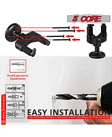 5 Core Guitar Wall Mount Hangers Adjustable Rotatable Display Wall Hook Holder w Soft Padding - 1PC