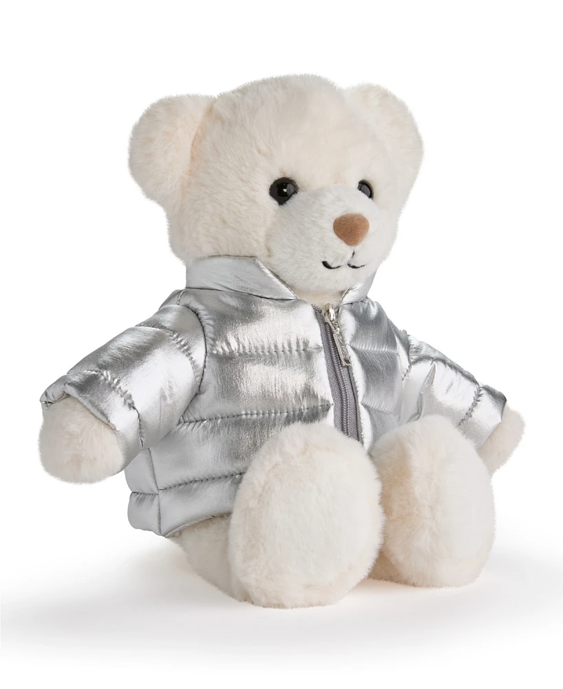 Geoffrey's Toy Box Plush Bear with Puffy Jacket, Created for Macy's