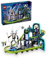 Lego City Robot World Roller-Coaster Park Toy Building Set 60421, 986 Pieces