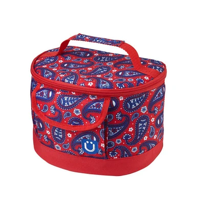 Zuca Lunchbox - Paisley in Red (#1771)