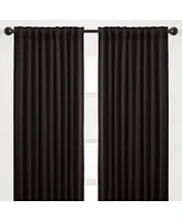 Chanasya Premium 2-Panel Ornamental Damask Classy Room Darkening Curtains - 3-in-1 Back Tab, Rod Pocket