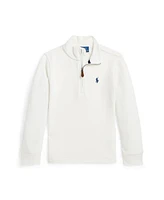 Polo Ralph Lauren Toddler and Little Boys Estate-Rib Quarter-Zip Pullover Sweatshirt