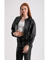 Furniq Uk Women's Leather Jacket