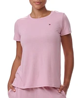 Tommy Hilfiger Women's Short-Sleeve Crewneck Sleep Tee