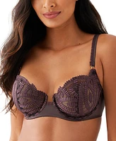 Wacoal Women's After Dark Embroidered Balconette Bra 855396