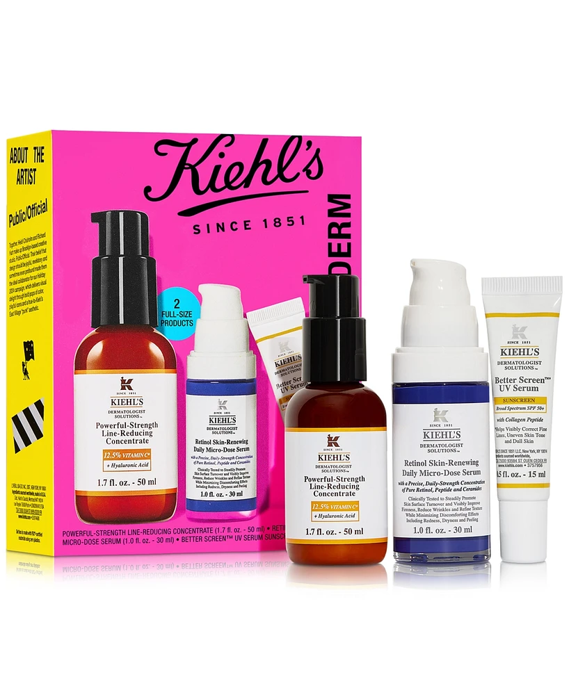 Kiehl's Since 1851 3-Pc. Dare To Derm Skincare Set