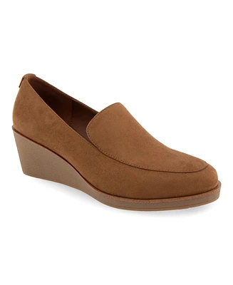 Aerosoles Women's Basil Wedge Heel Loafers