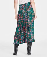 On 34th Women's Pleated Midi Skirt