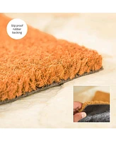 Evergreen 16 x 28 Inches Home is Where You Haunt It Door Mat | Non-Slip Rubber Backing | Dirt catching Natural Coir | Indoor and Outdoor Home Decor