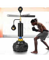 Skonyon Boxing Speed Trainer Freestanding Fillable 360° Spinning Bar Adjustable Height