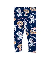 Paw Patrol Toddler Girls Crossover Fleece Sweatshirt and Leggings Outfit Set