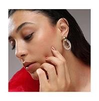 Sohi Women's Wrap-Around Drop Earrings