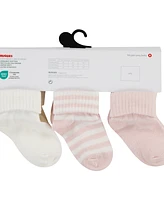 Huggies Baby Foldover Ankle Socks 3-Pack