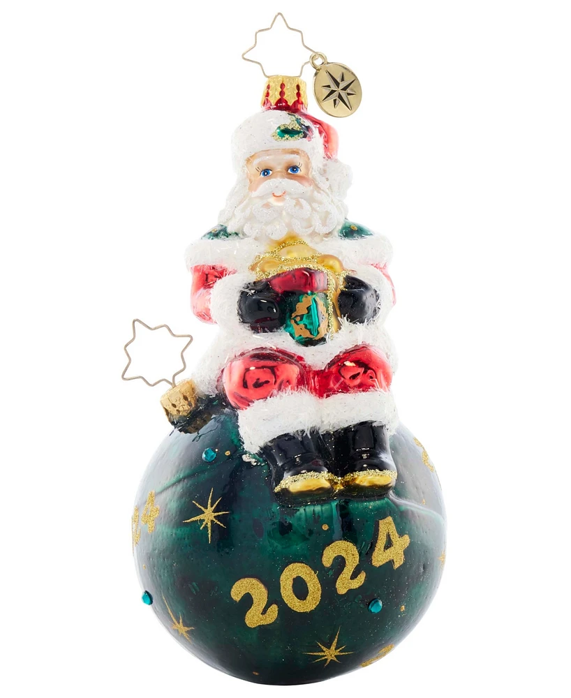 Christopher Radko Christmas Wishes 2024 Ornament