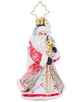 Christopher Radko Winter Splendor Santa Gem Ornament