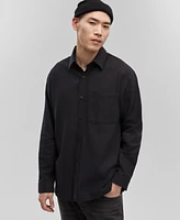 Mode of One Men's Relaxed-Fit Flannel Shirt, Created for Macy's