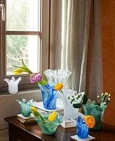 Vietri Onda Glass Petite Vase