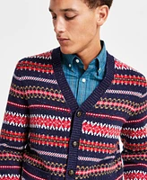 Nautica Men's Classic-Fit Fair Isle Cardigan