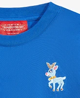 Macy's Thanksgiving Day Parade Little & Big Kids Tiptoe Reindeer Crewneck T-Shirt, Created for