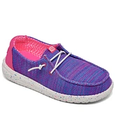 Hey Dude Little Girls Wendy Stretch Mesh Casual Moccasin Sneakers from Finish Line