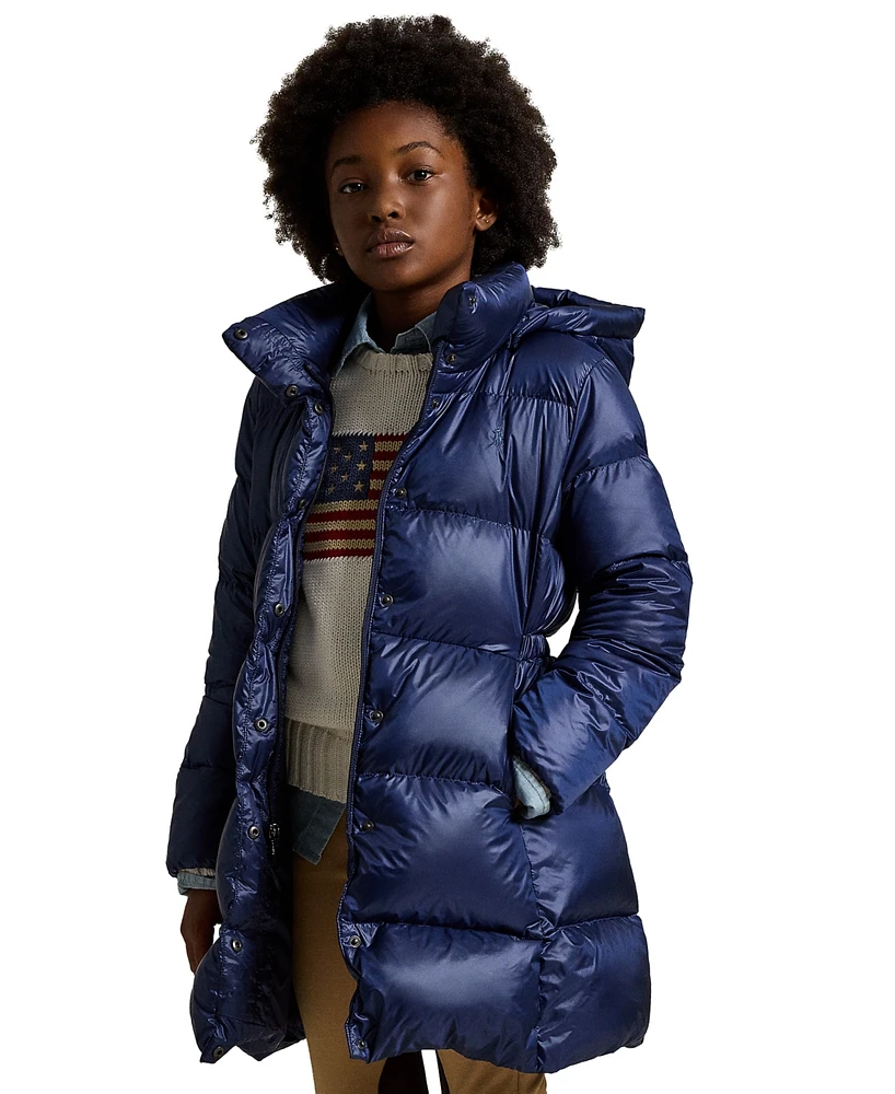 Polo Ralph Lauren Big Girls Quilted Long Jacket