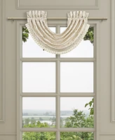 J Queen New York Villanova Window Waterfall Valance, 33" x 49"