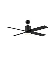 Trade Winds Lighting Trade Winds Elliott 52" Led Ceiling Fan in Matte Black