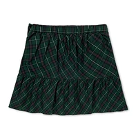 Hope & Henry Little Girls Organic Pull-on Flounce Party Skirt