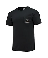 Image One Men's Black Vanderbilt Commodores Circle Campus Scene T-Shirt