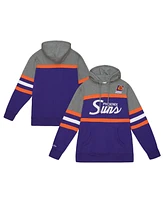 Mitchell & Ness Men's Purple Phoenix Suns Head Coach Pullover Hoodie