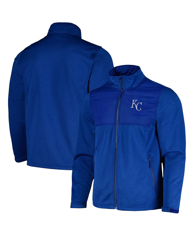 Dunbrooke Men's Heather Royal Kansas City Royals Explorer Full-Zip Jacket