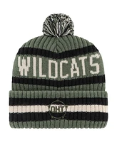 '47 Brand Men's Green Kentucky Wildcats Oht Military Appreciation Bering Cuffed Knit Hat with Pom