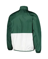 G-iii Sports by Carl Banks Men's Green Michigan State Spartans Cornerman Half-Zip Top