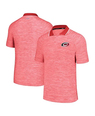 Msx by Michael Strahan Men's Red Carolina Hurricanes Strategy Raglan Polo