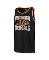 '47 Brand Men's Black Cincinnati Bengals Upload Franklin Tank Top