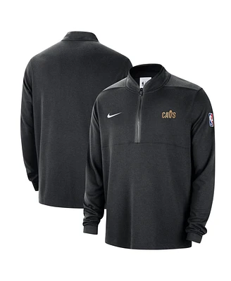 Nike Men's Black Cleveland Cavaliers 2024/25 Courtside Performance Half-Zip Top